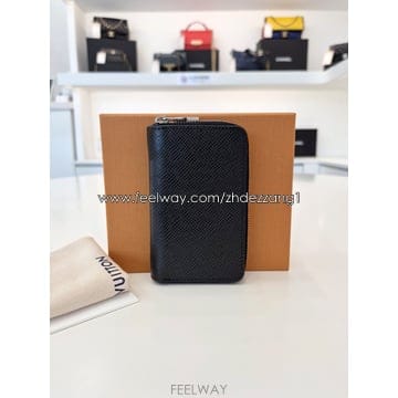 루이비통 타이가 지피 코인 퍼스 버티컬 카드지갑 M30511
