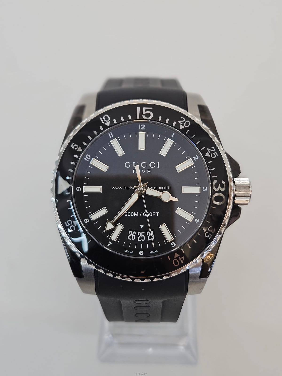 GUCCI [�߰���ǰ ������ �����]���� ���̺� ���� ������� �ð� 45mm YA136204A[�߰���ǰ ������ �����]���� ���̺� ���� ������� �ð�