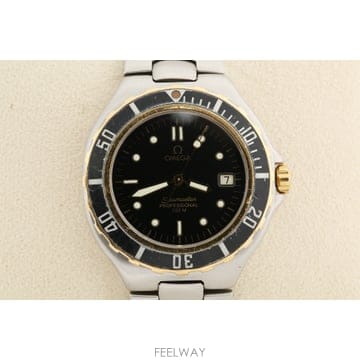 오메가 씨마스터 프리본드 OMEGA Seamaster 18K골드/스틸 콤비 쿼츠 시계