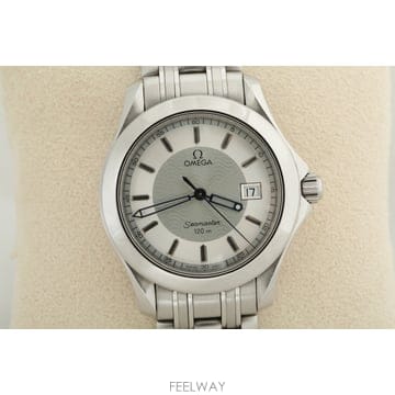 오메가 씨마스터 OMEGA Seamaster 120m 실버 다이얼 쿼츠 시계 Ref. 2511.31.00