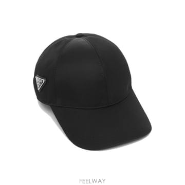 프라다 26FW 사이드 삼각로고 볼캡 블랙 2HC274 2DMI F0002