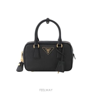 프라다 26FW 사피아노 삼각로고 토트&숄더백 블랙 1BB157 NZV F0002