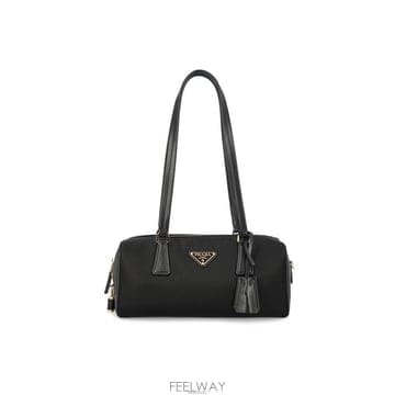 프라다 26FW 삼각로고 리나일론 탑 핸들백 블랙 1BB127 2C8Q F0002