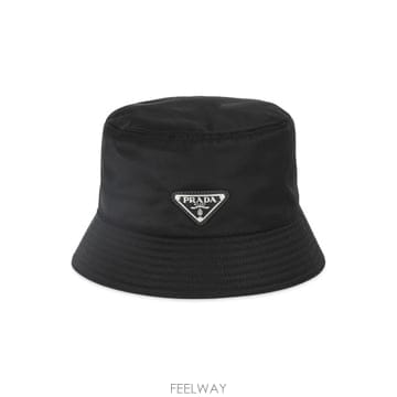 프라다 26FW 삼각로고 버킷햇 블랙 2HC137 2DMI F0002