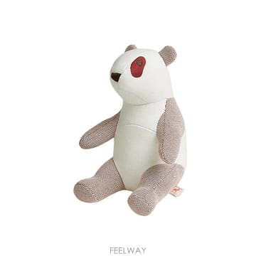 에르메스 에포피 에밀리 Epopee Emile 판다 인형 루즈 아쉬 H103882M 03