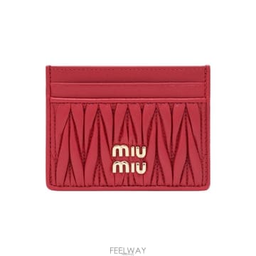 Miu Miu �̿�̿� 26FW ��Ʋ�� ���� �ΰ� ī������ ���� 5MC076 AFPP F0011�̿�̿� 26FW ��Ʋ�� ���� �ΰ� ī������ ���� 5MC076 