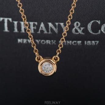 TIFFANY & Co Ƽ�Ĵ� �� �� ���̾� ���̴��ߵ� 18k ����� �Ҵ�Ʈ MƼ�Ĵ� �� �� ���̾� ���̴��ߵ� 18k ����� �Ҵ�Ʈ M