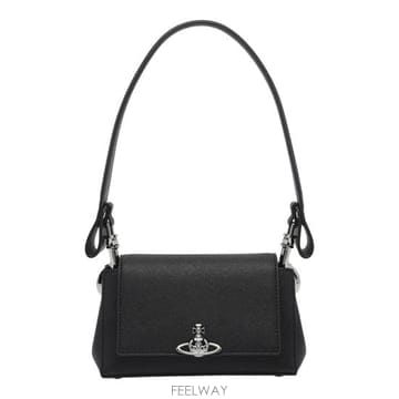 26FW 비비안웨스트우드 헤이즐 스몰 핸드백 4603000WW S0021N401 Black