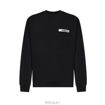 26FW 자크뮈스 그로그랭 스웨트 셔츠 SSM00206AJ00126 990 BLACK