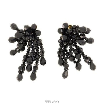Simone Rocha 26FW �ø�λ� �̾ ERG615 0903 JET black26FW �ø�λ� �̾ ERG615 0903 JET black