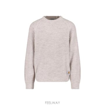 26FW 칼하트 WIP 스웨터 I035388 2LPXX White