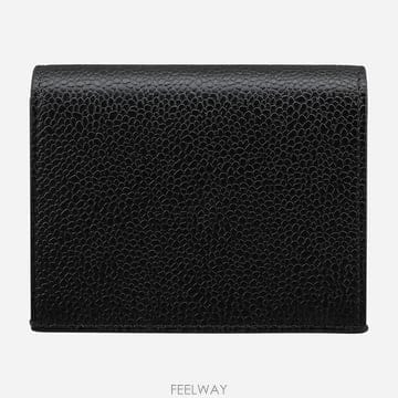 톰브라운 6F MAW021L 00198 001 페블 카드 지갑 블랙