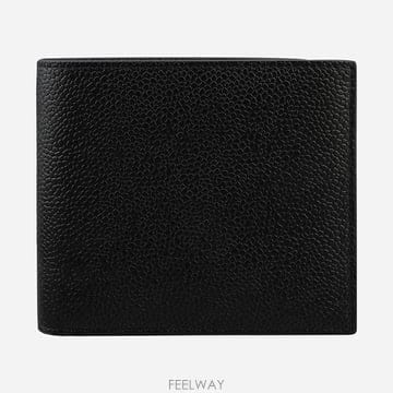 톰브라운 6F MAW023A 00198 001 남성 페블 반지갑 블랙
