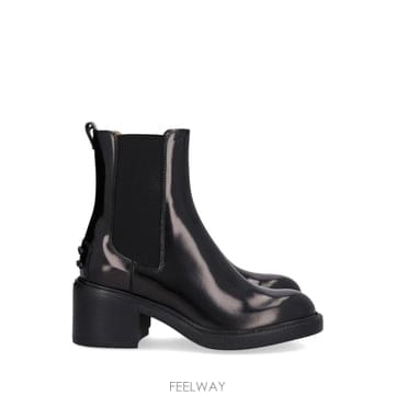 [A94]토즈 XXW73L0JK00AKTB999 여성 부츠 TODS TODS Leather Ankle Boo