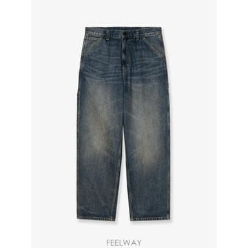 [N85]칼하트 I034871 남성 데님 청바지 진 CARHARTT WIP Washed out blue de