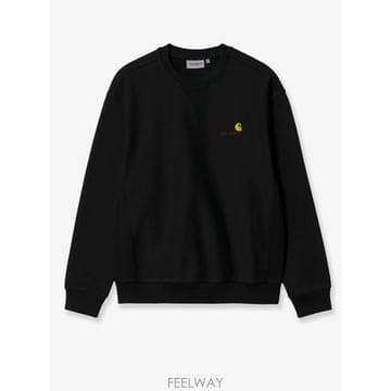 [N85]칼하트 I025475 남성 맨투맨 후드 스웨트셔츠 CARHARTT WIP American scrip