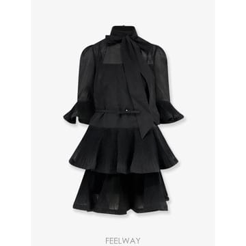 [N85]짐머만 0429DF26R 여성 원피스 드레스 점프수트 ZIMMERMANN Short pleated 