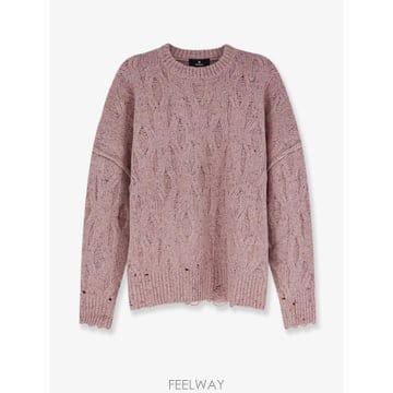 [N85]리프리젠트 MLM101009 남성 니트 스웨터 가디건 REPRESENT Wool and viscos