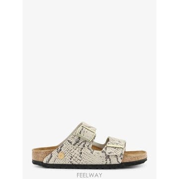 [N85]버켄스탁 1033065 여성 슬리퍼 샌들 뮬 BIRKENSTOCK Arizona Snake Oyst