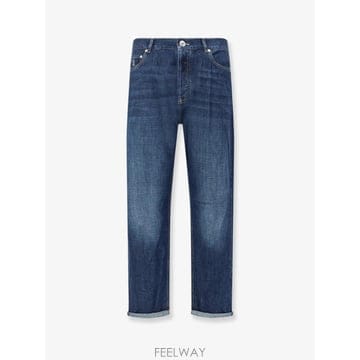 [N85]브루넬로 쿠치넬리 ME645O1090 남성 데님 청바지 진 BRUNELLO CUCINELLI Blu