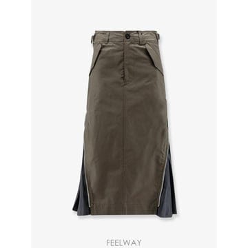 [N85]사카이 2608580 여성 스커트 치마 여성하의 SACAI Cotton skirt