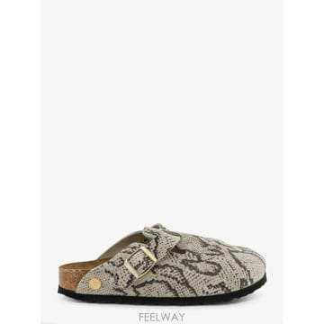 [N85]버켄스탁 1033086 여성 슬리퍼 샌들 뮬 BIRKENSTOCK Boston suede sabot