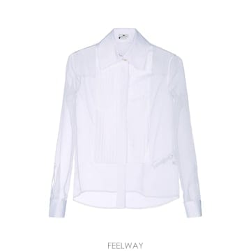 [X45]ELISABETTA FRANCHI CA16866E2 360 여성 셔츠 남방 블라우스 CAMICIA 