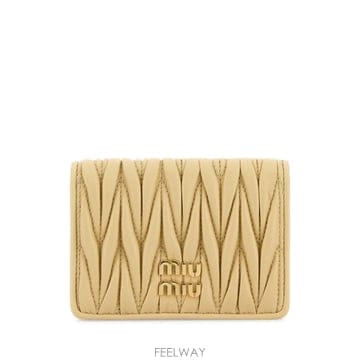 Miu Miu [X45]�̿�̿� 5MC103AFPP F0K57 ���� ���� ������ ������ ī������ Pastel yellow[X45]�̿�̿� 5MC103AFPP F0K57 ���� ���� ������ ������