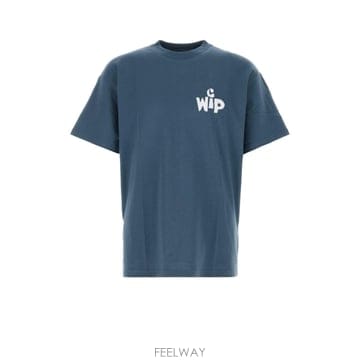 [X45]칼하트 I037221 0ENXX 남성 티셔츠 민소매 탑 Air force blue cotton S 