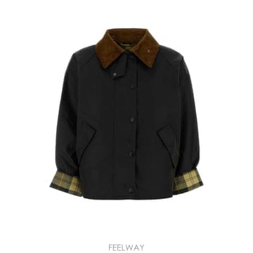 [X45]바버 LWX1410 SG71 여성 자켓 베스트 다운베스트 질렛 Midnight blue cotton