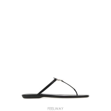 [X45]구찌 874943AACFH 1000 남성 샌들 슬리퍼 플립플랍 Black leather thong 
