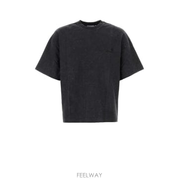 [X45]칼하트 I037016 89FQ 남성 티셔츠 민소매 탑 Black cotton S S Lambert 