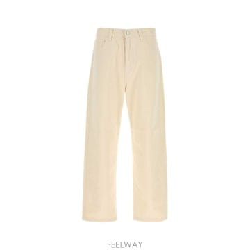 [X45]칼하트 I033756 502 남성 바지 면바지 조거 카고 와이드 Ivory cotton Landon