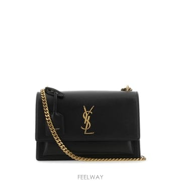 [X45]생로랑 442906D420W 1000 여성 토트백 쇼퍼백 탑핸들백 핸드백 Black leather 