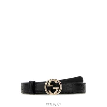 GUCCI [X45]���� 813005AAD5L 1000 ���� ��Ʈ �㸮�� Black leather belt[X45]���� 813005AAD5L 1000 ���� ��Ʈ �㸮�� Black leat