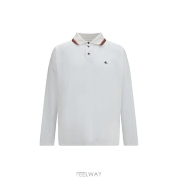 [K68]비비안웨스트우드 2H010010J00AU A401 남성 폴로 피케셔츠 Oversized long s