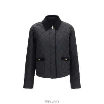 [K68]페라가모 795796 002 여성 다운자켓 패딩 다운베스트 파카 Padded Jacket with 