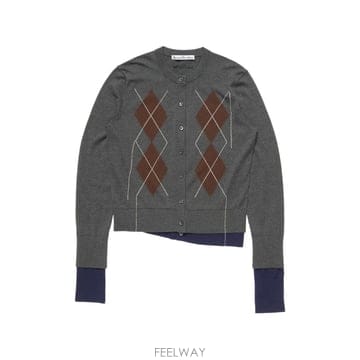 [P13]아크네 A60684AZ7 여성 니트 라운드니트 베이직니트 스웨터 풀오버 크루넥 ACNE STUDIO