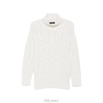 [P13]파비아나필리피 MAD226F462M41725 여성 터틀넥니트 하이넥니트 집업니트 스웨터 풀오버 FA