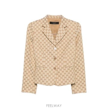 [P13]구찌 A003XFZAVMM2902 여성 캐주얼자켓 블레이저 후드자켓 재킷 봄버 보머 GUCCI GG