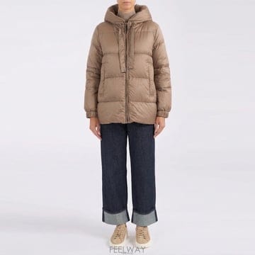 26FW 막스마라더큐브 SEIA 세이아 발수 패딩 - 클레이 9486086506 040