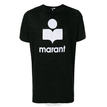 [당일]이자벨마랑 카르만 KARMAN 린넨 티셔츠 TS0427 00M002H 01BK