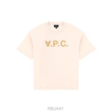 26SS A P C  T 셔츠 WITH 로고 COHLRM26385AAD TP577485404