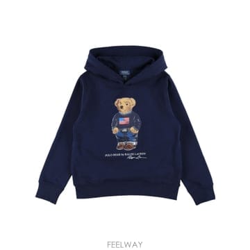 26SS 폴로 랄프 로렌 폴로 랄프 로렌 kids 폴로 베어 후드티 26AA10529001 TP5753502