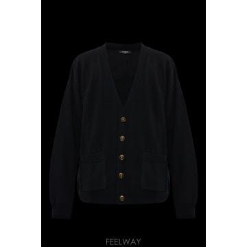 26FW Balmain 가디건 with pockets HH1KM020KI870PA TP580729123