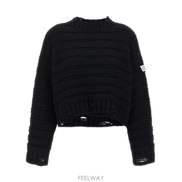 메종마르지엘라 Distressed 울 스웨터 S52HL0031M13040900 TP579364168