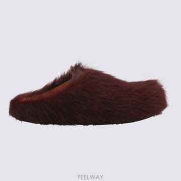 26SS Marni Fussbett round toe slip on 뮬 SBMS004601P412200R81