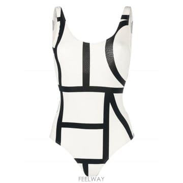 26SS Toteme Toteme monogram one 수트 swim수트 223842795999 TP578