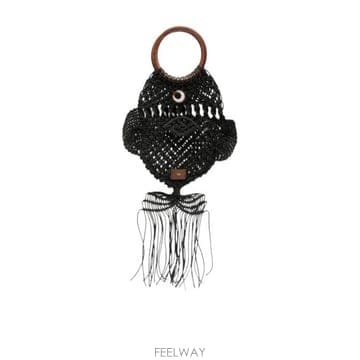 안야 힌드마치 토트백 BLACK