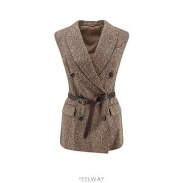 인더샵 BRUNELLO CUCINELLI 브루넬로 쿠치넬리 브라운 베스트